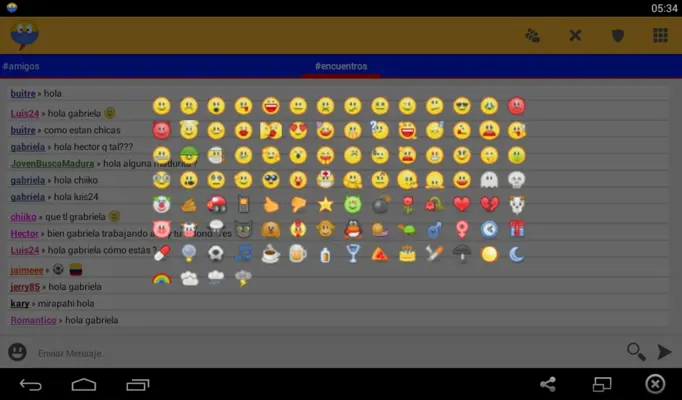 Chat Colombia android App screenshot 0