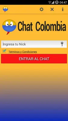 Chat Colombia android App screenshot 7